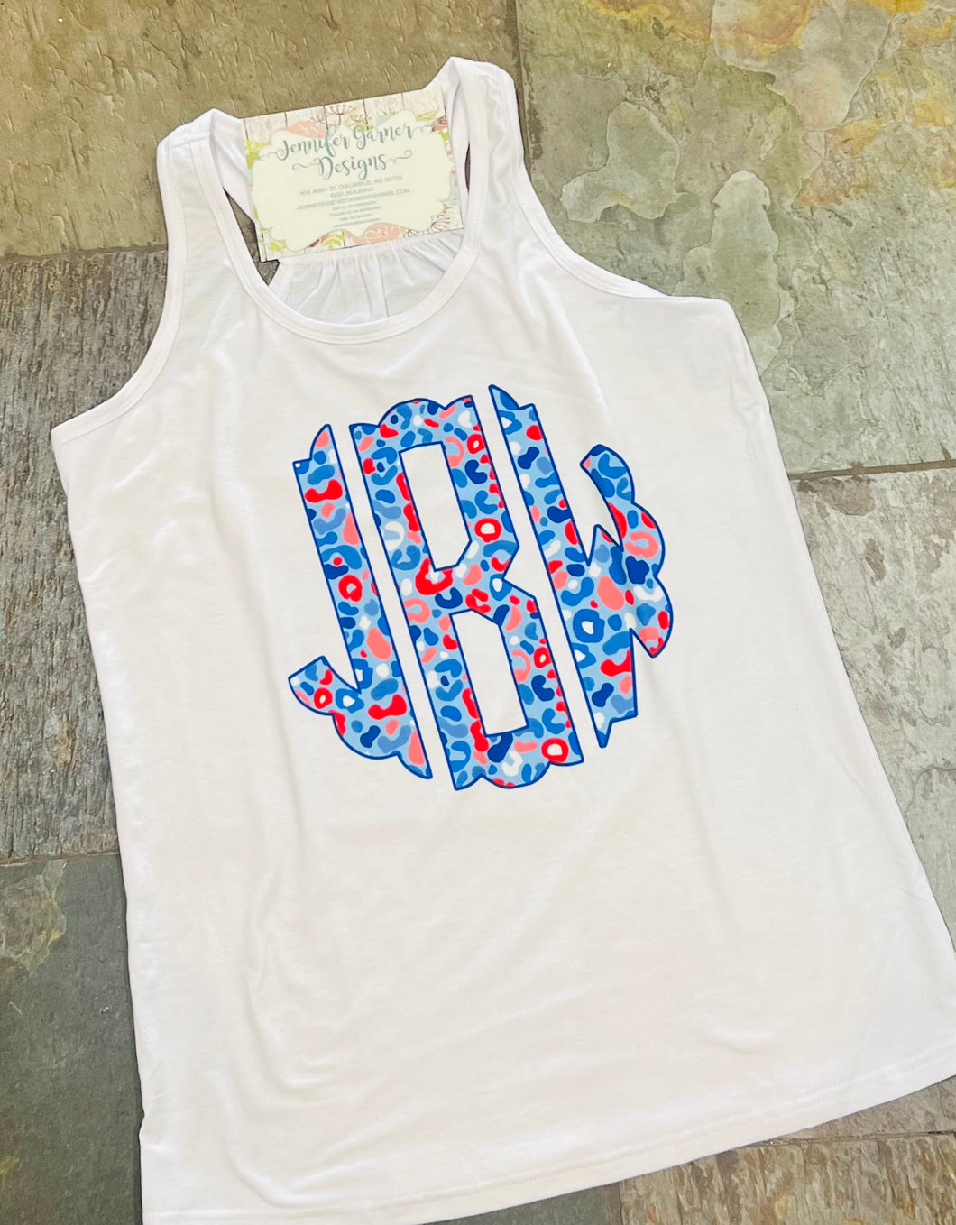 Red,White and Blue Tank