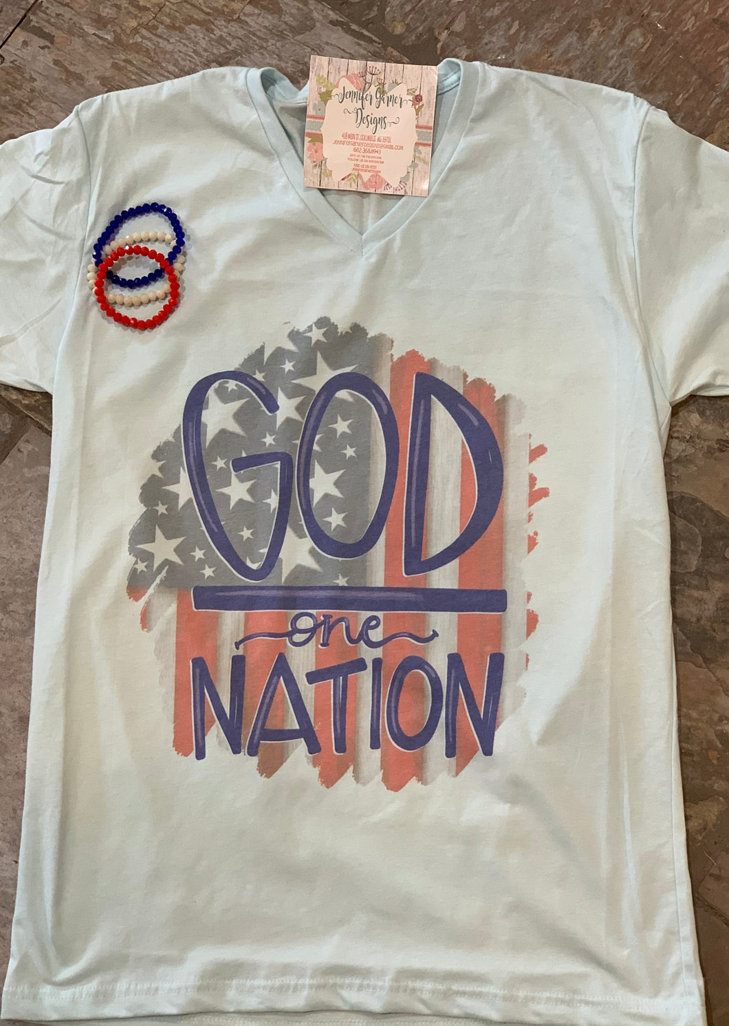 God One Nation T Shirt