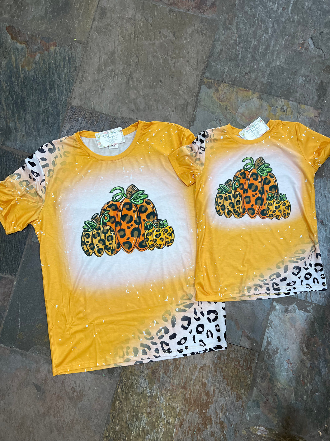 Cheetah Print Pumpkin