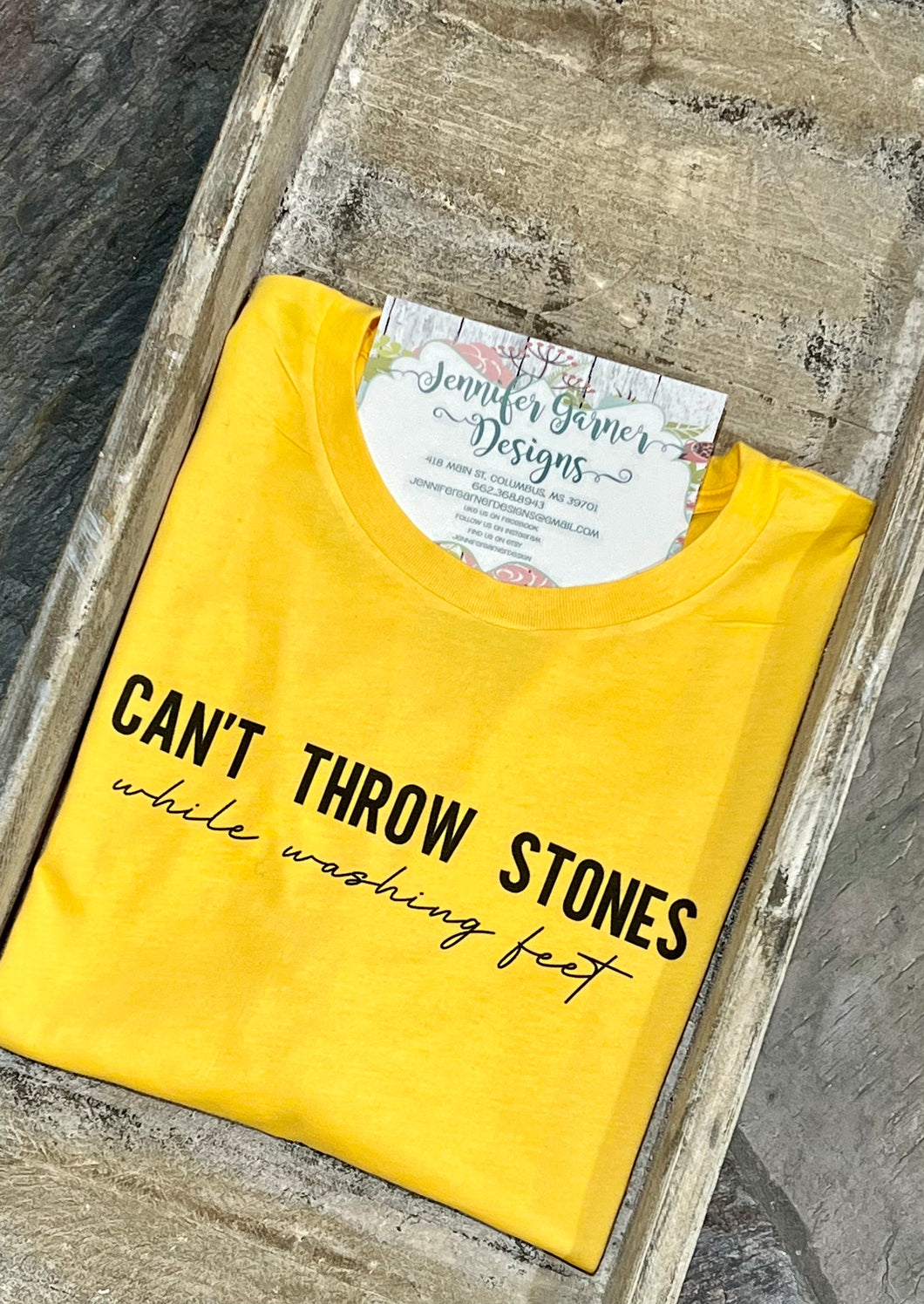 Can’t Throw Stones